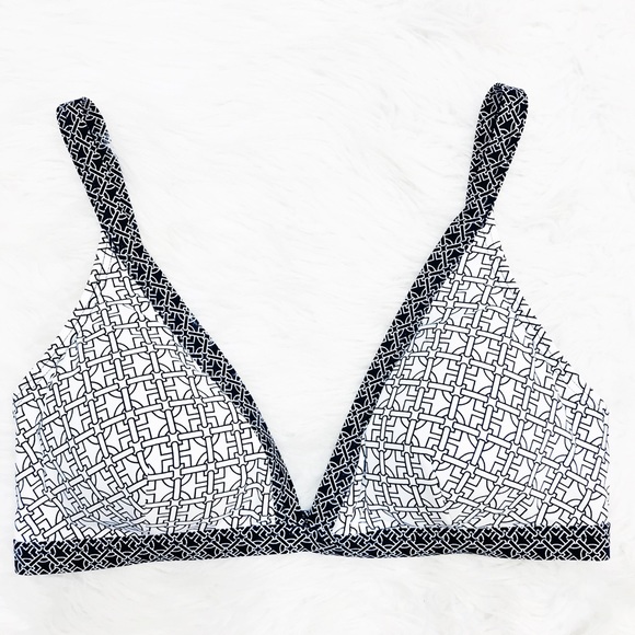 Michael Kors printed contrast bikini top - Picture 2 of 4